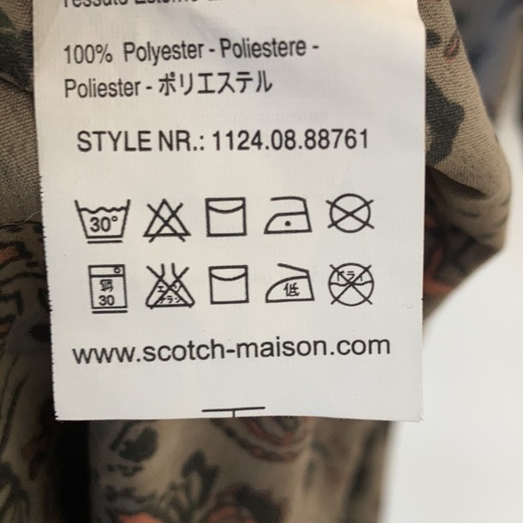 Maison Scotch Createurs de Vetements Drop Waist Dress - Picture 6 of 7